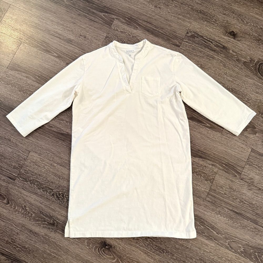 Mersea Amelia Dress in White